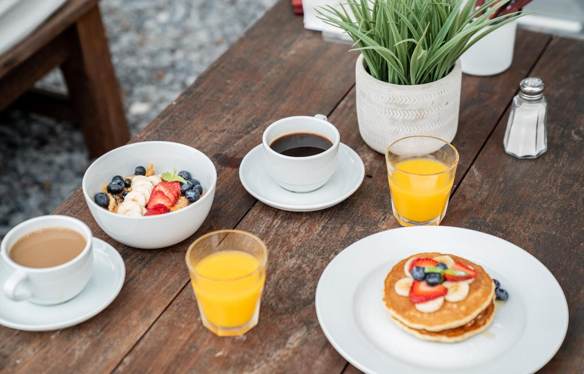 Casagrande Hotel & Beach Club Jose Ignacio  Εξωτερικό φωτογραφία A breakfast at the restaurant
