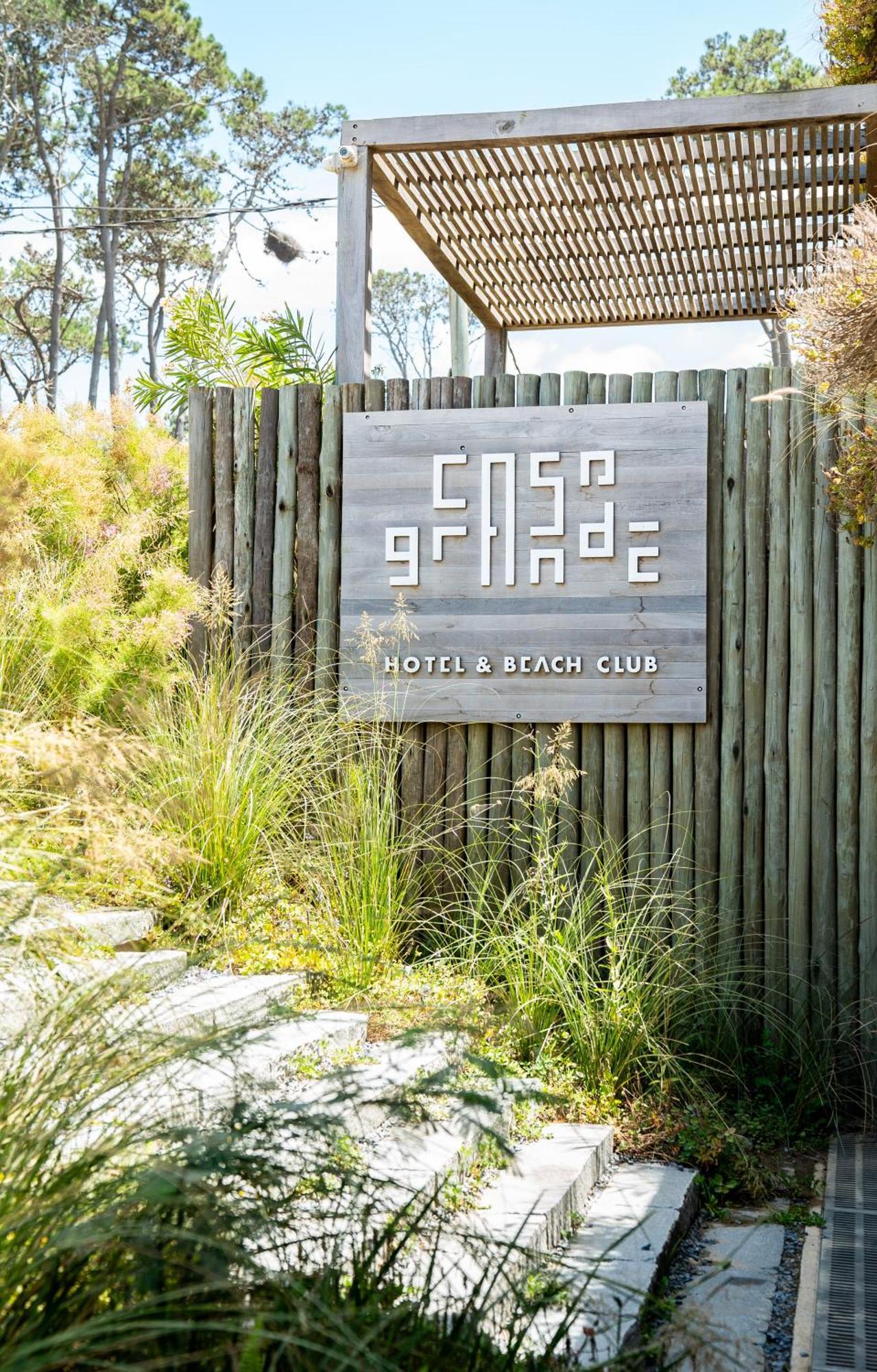 Casagrande Hotel & Beach Club Jose Ignacio  Εξωτερικό φωτογραφία Entrance sign